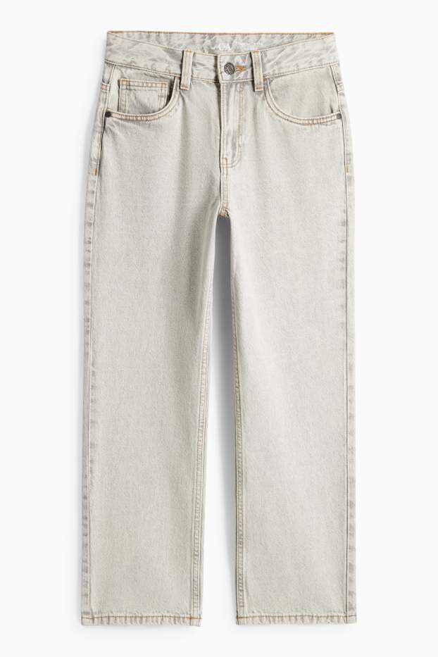 Děti - chlapci - Džíny - džíny - světle šedé
