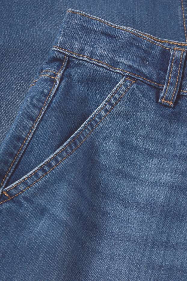 Kinderen: jongens - Baggy jeans - jeansblauw