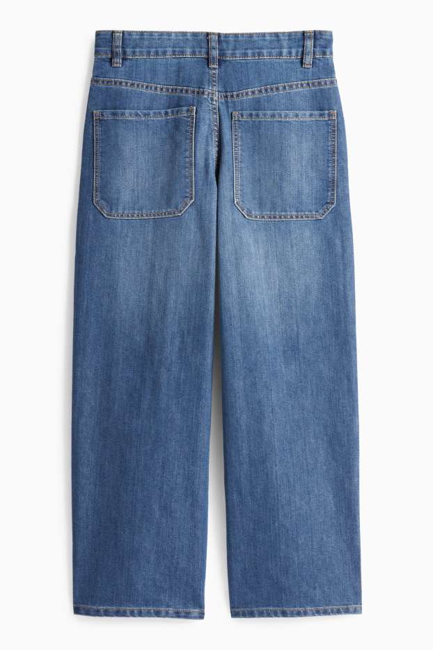 Kinderen: jongens - Baggy jeans - jeansblauw
