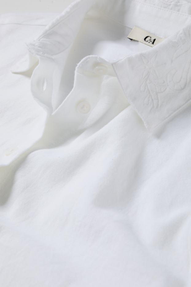 Damen - Bluse - weiß