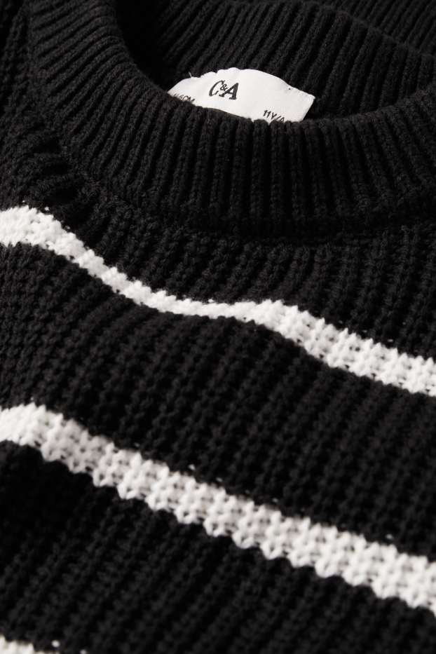 Bambine - Pullover - nero / bianco