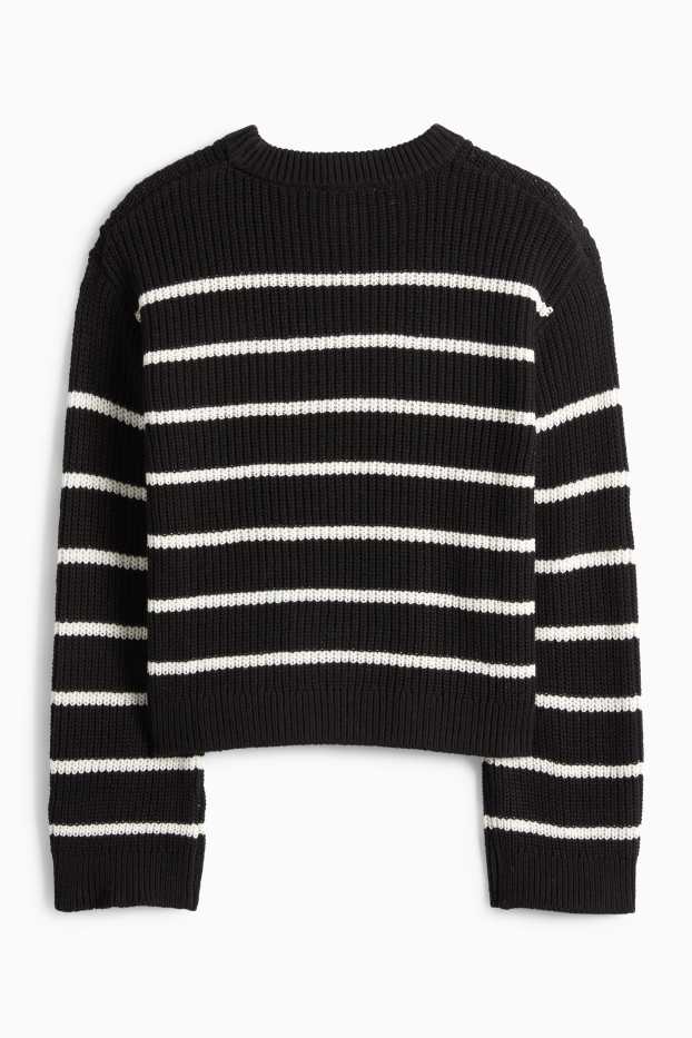 Bambine - Pullover - nero / bianco