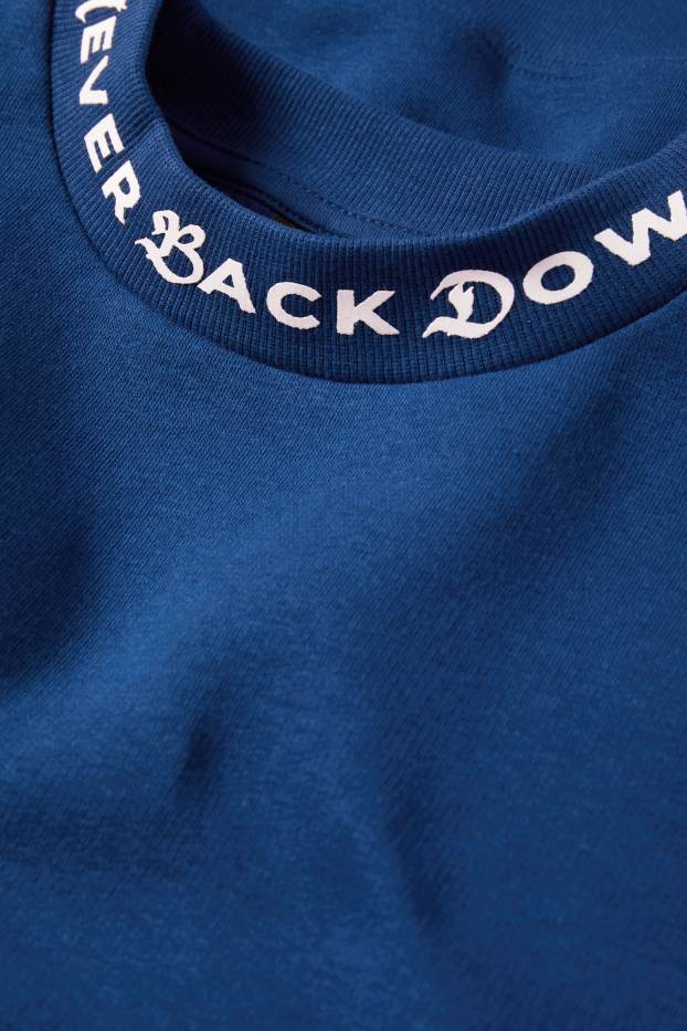 Pánské - Mikina - tmavomodrá