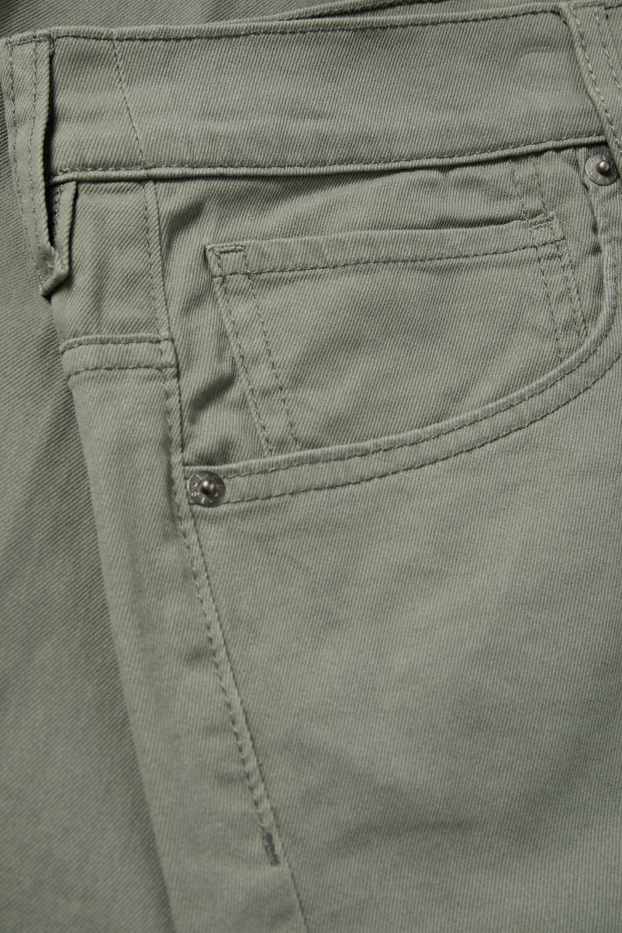 Uomo - Pantaloni - regular fit - verde scuro