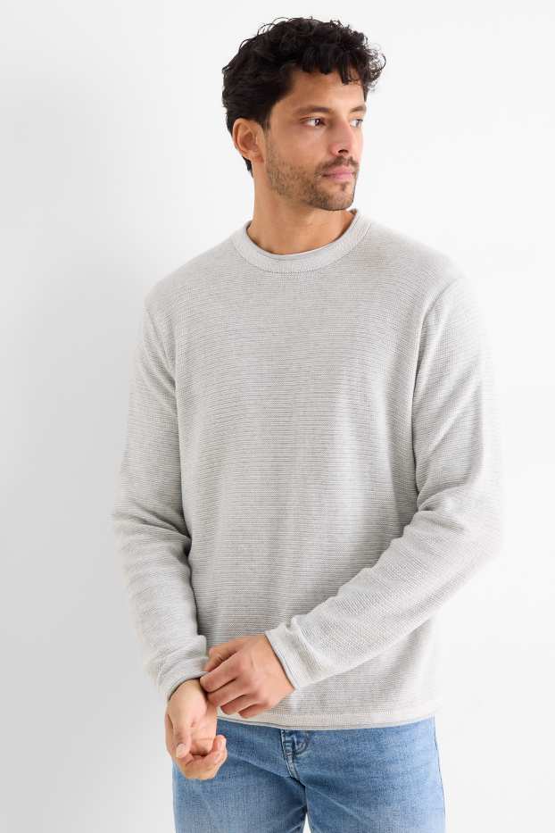 Home - Jersei - gris clar