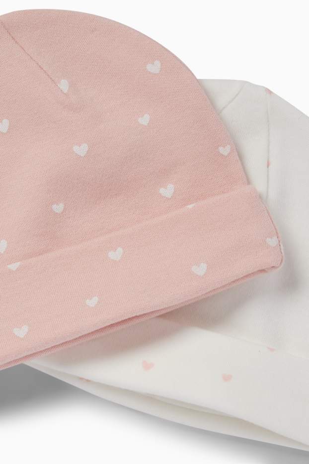 Miminka - dívky - Čepice pro miminka - růžová