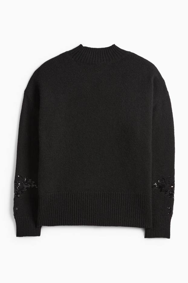 Dámské - Svetr - černá