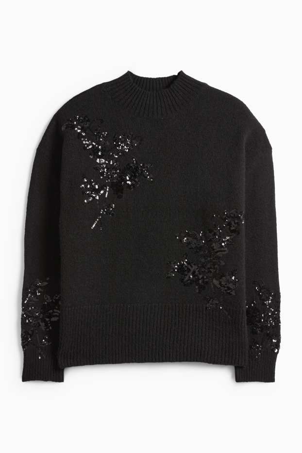 Dámské - Svetr - černá