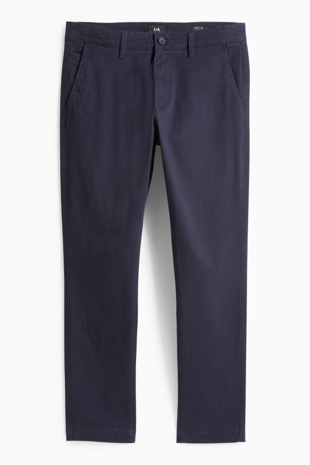 Home - Xinos - slim fit - blau fosc