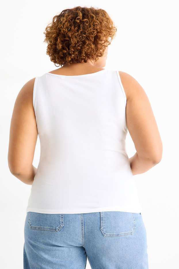 Damen - Multipack 2er - Top - schwarz / weiß