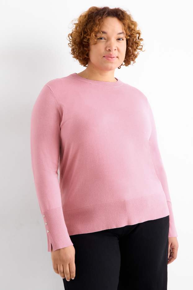 Damen - Pullover - pink