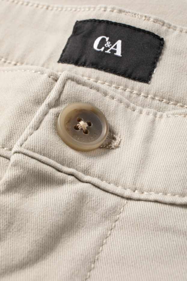 Bărbați - Chino - regular fit - bej deschis