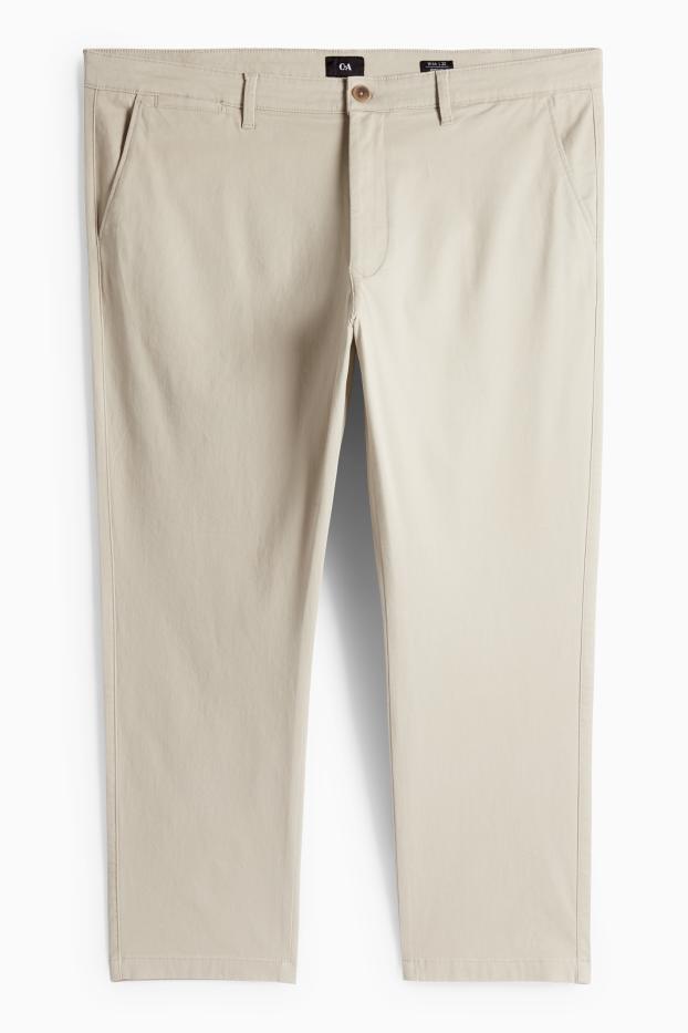 Bărbați - Chino - regular fit - bej deschis