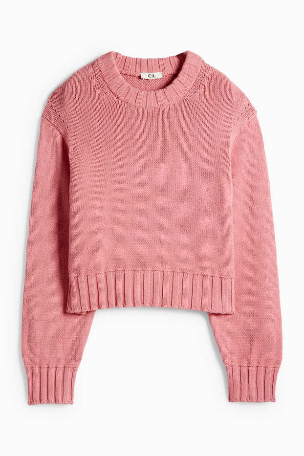 Dámské - Svetr - růžová