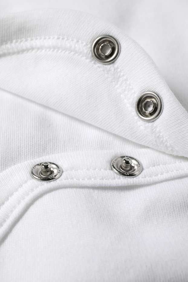 Unisex - Babyrompertje - wit