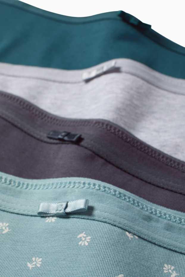 Dámské - Multipack 4 ks - kalhotky - modrá