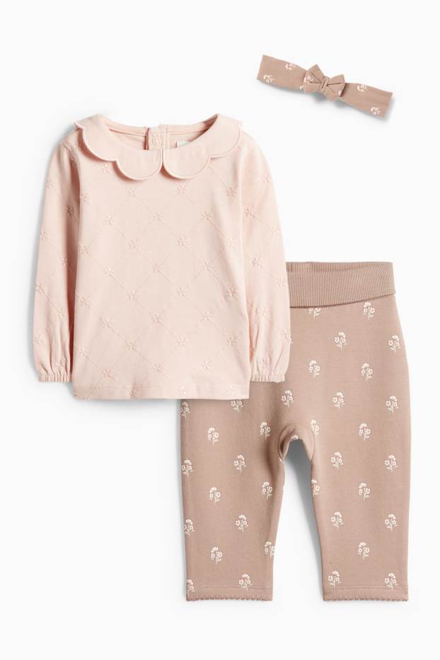 Baby Girls - Baby outfit - rose