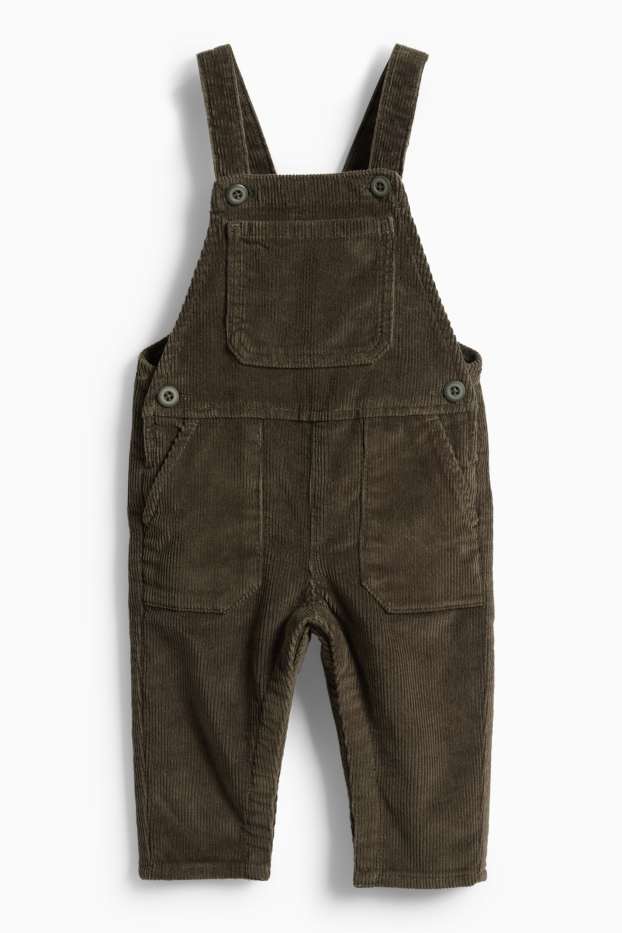 Bébés garçons - Tenue bébé - 2 pièces - vert foncé / blanc