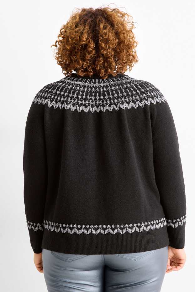 Kobiety - Sweter - czarny