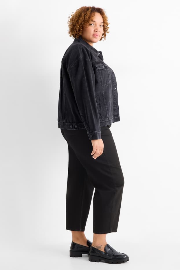 Femmes - Balloon jean - high waist - noir