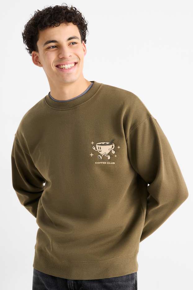 Herren - Sweatshirt - grün