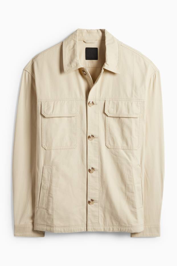 Hommes - Veste - beige clair