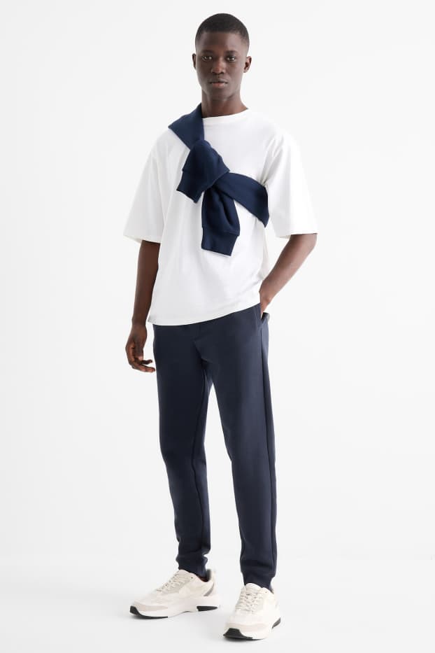 Uomo - Pantaloni sportivi - blu scuro