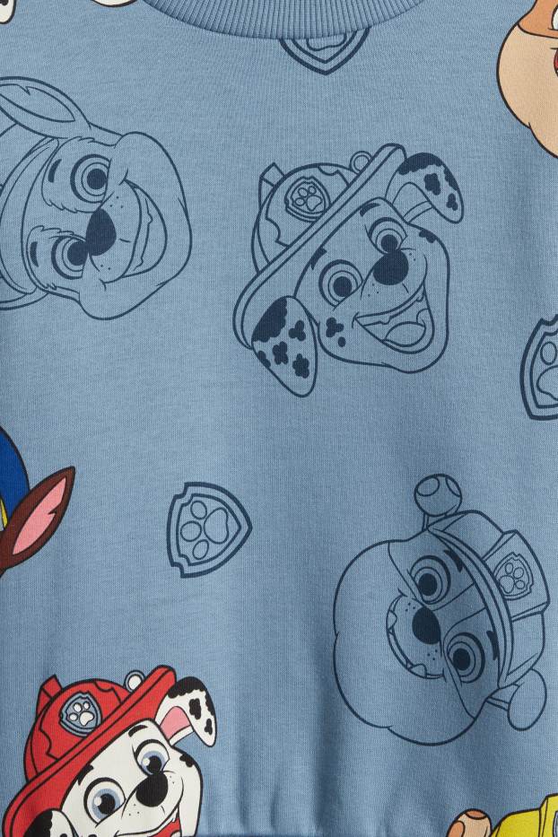 Děti - chlapci - Mikina - hnědá/modrá