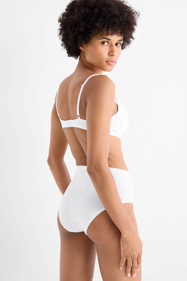 Damen - Multipack 3er - Slip - weiß