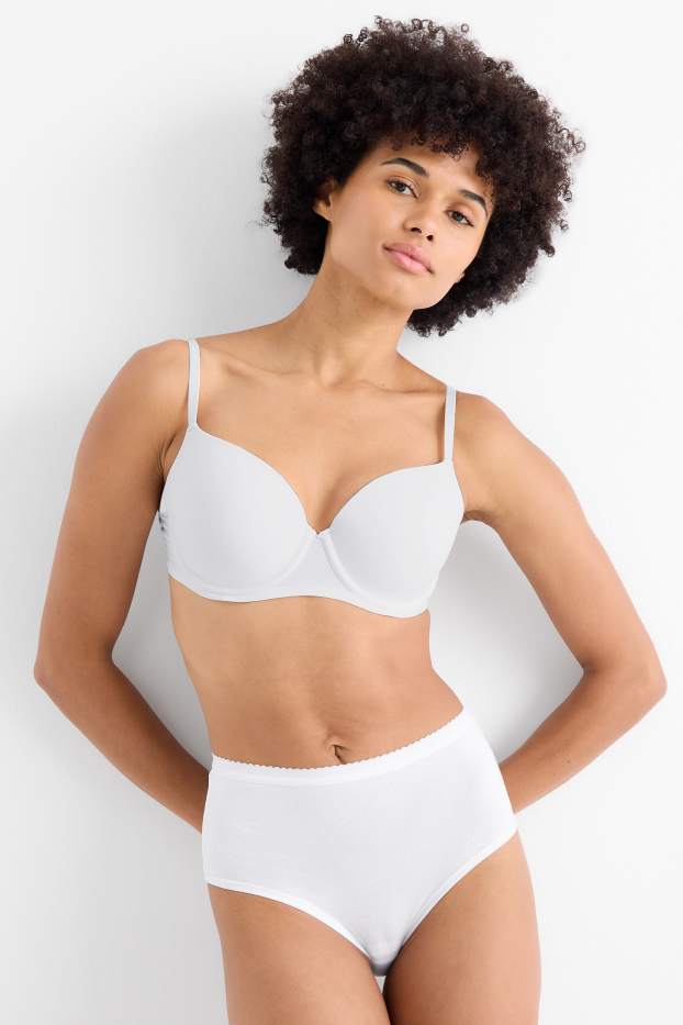 Damen - Multipack 3er - Slip - weiß