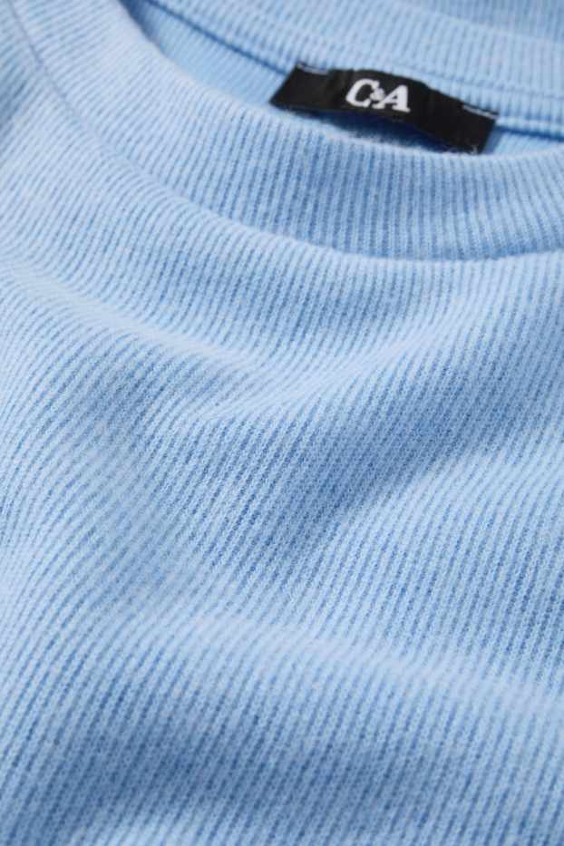 Femei - Tricou - albastru deschis