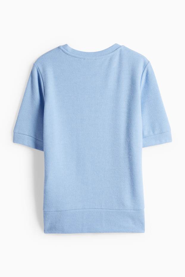 Femei - Tricou - albastru deschis