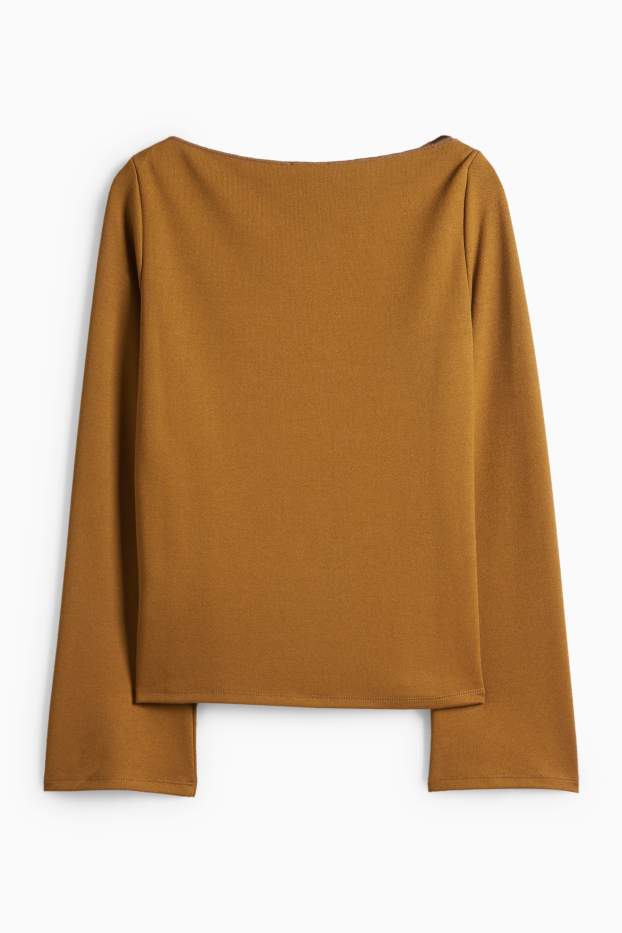 Dámské - Top - hořčicově žlutá