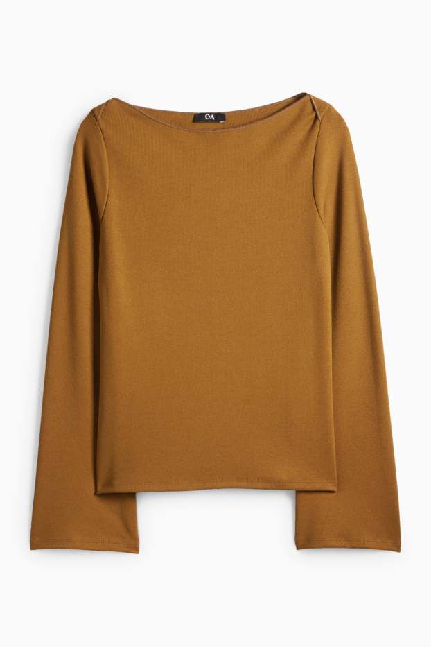 Dámské - Top - hořčicově žlutá