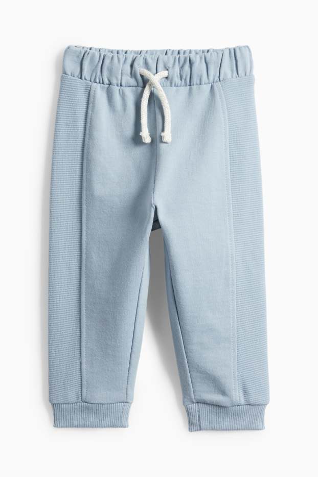 Baby Jungen - Baby-Jogginghose - hellblau