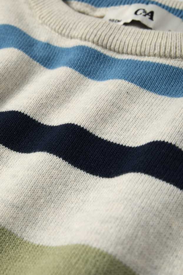 Nen - Jersei - de ratlles - blanc trencat