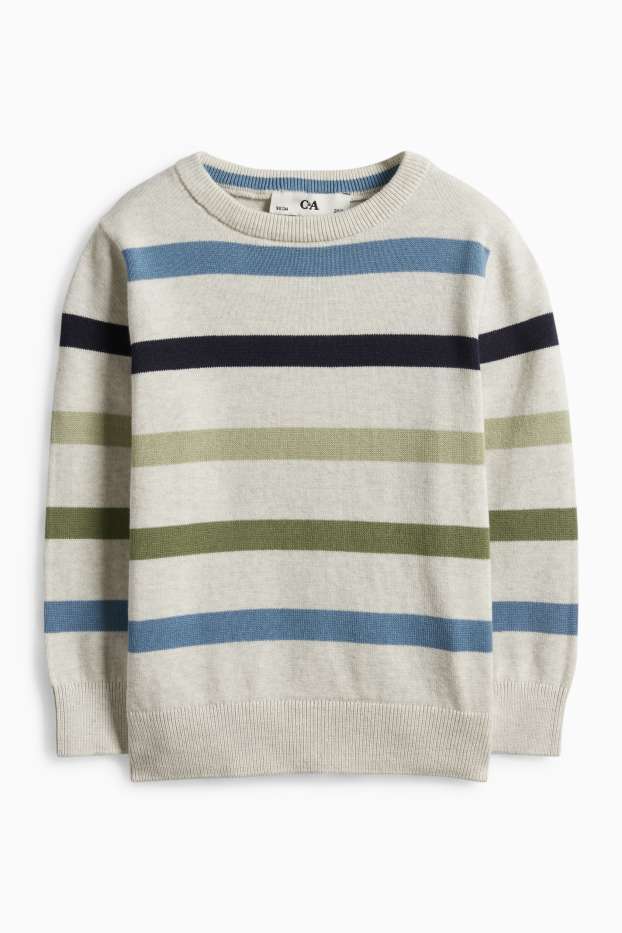 Nen - Jersei - de ratlles - blanc trencat