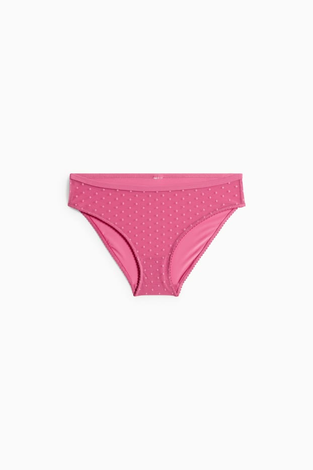 Donna - Slip - a pois - fucsia