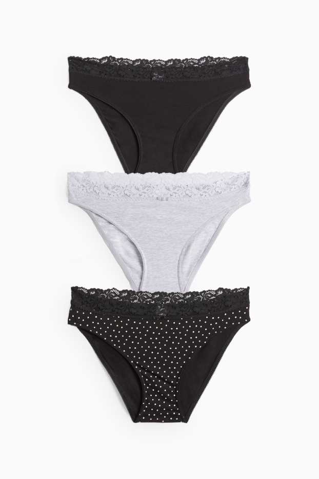 Femei - Chiloți - negru