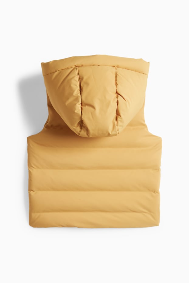 Nen - Armilla embuatada amb caputxa - repel·lent a l’aigua - taronja clar