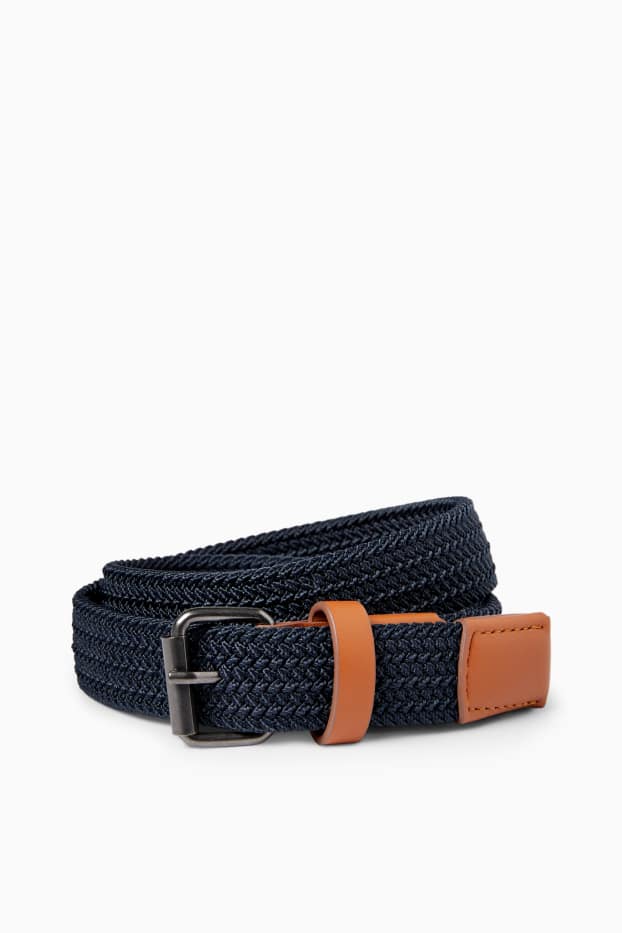 Kinderen: jongens - Riem - donkerblauw