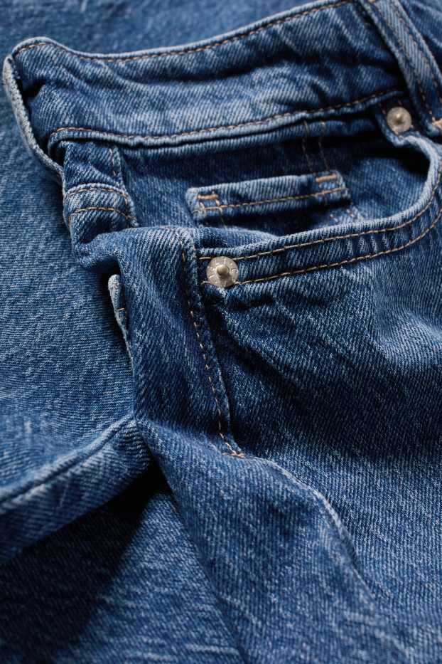 Dámské - Mom jeans - high waist - LYCRA® - džíny - modré