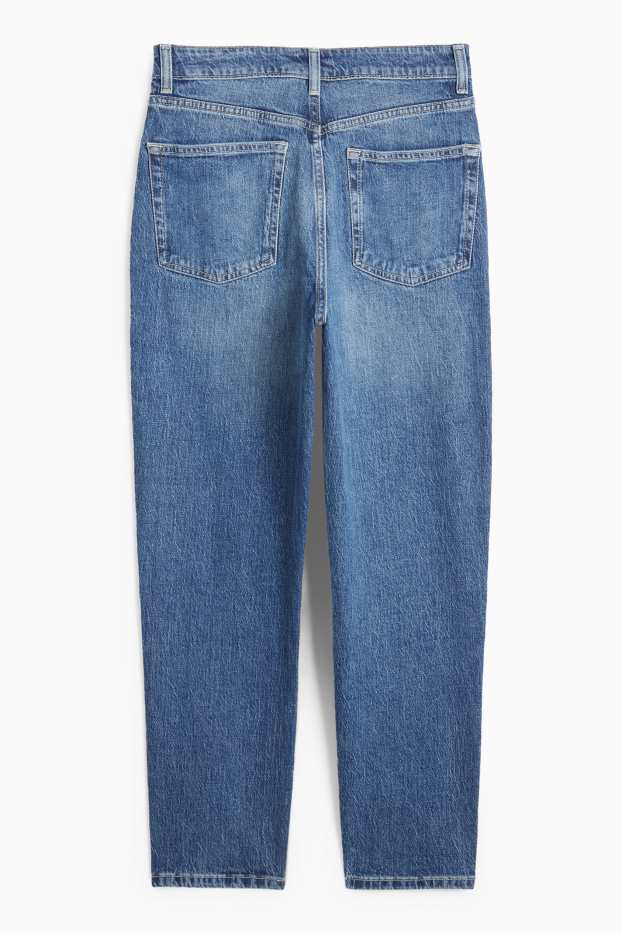 Dámské - Mom jeans - high waist - LYCRA® - džíny - modré