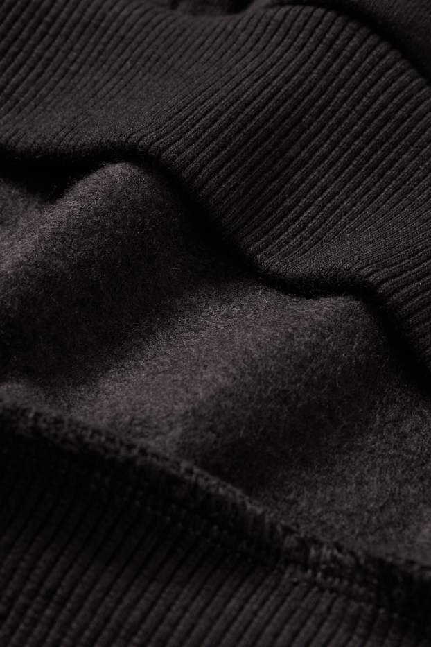 Pánské - Mikina - černá