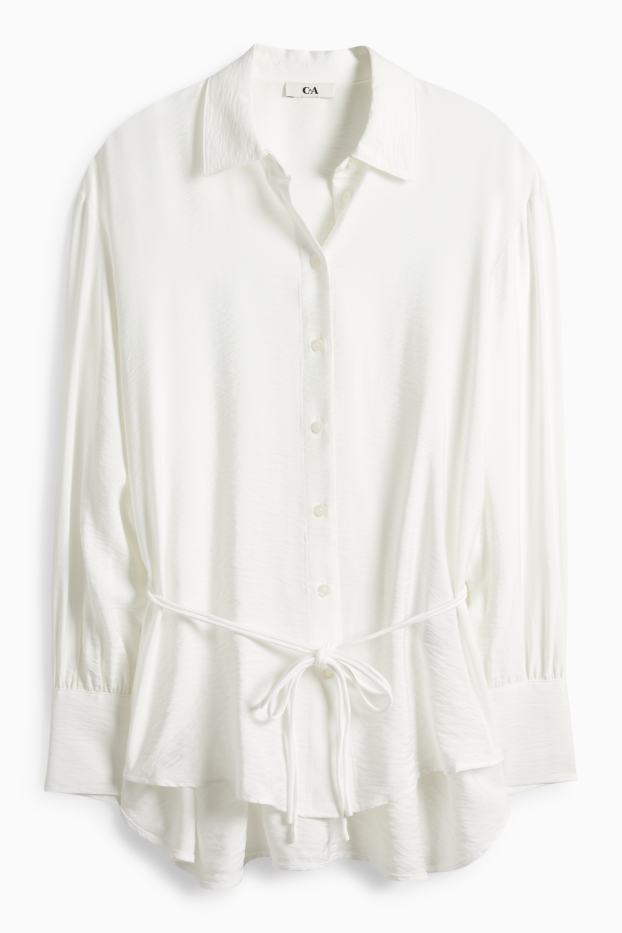 Women - Blouse - white