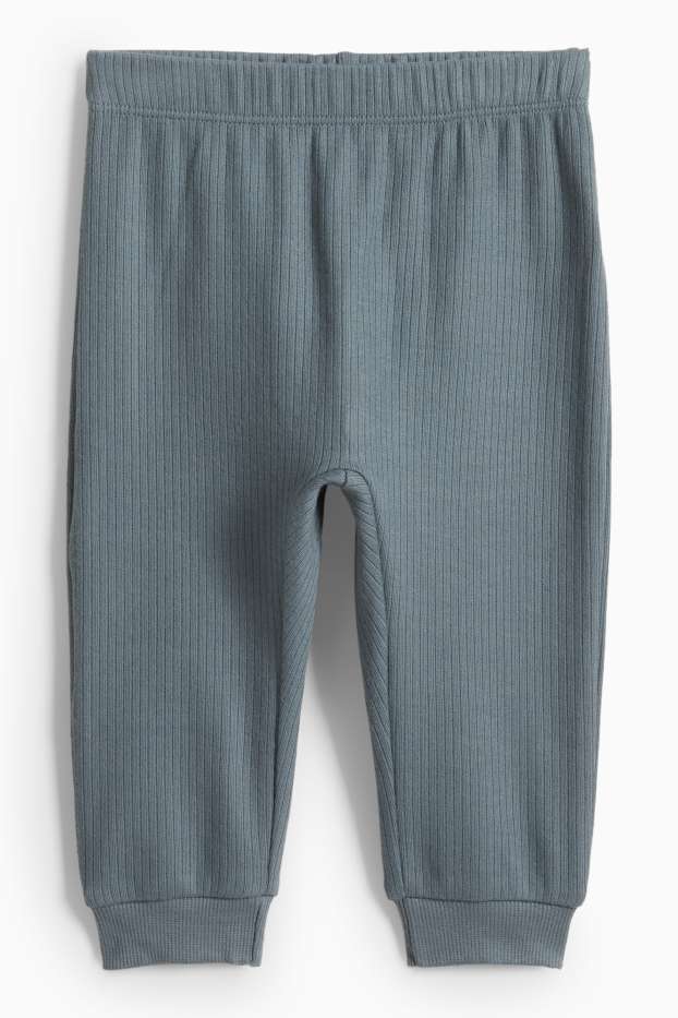 Miminka - chlapci - Pyžamo pro miminka - mátově zelená