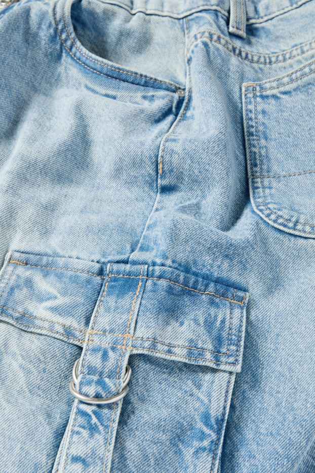 Děti - dívky - Džíny - džíny - světle modré