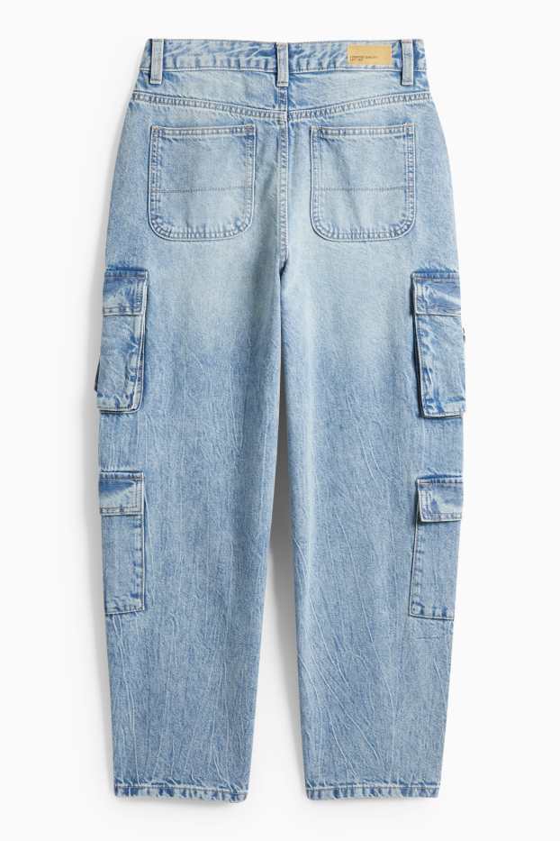 Děti - dívky - Džíny - džíny - světle modré