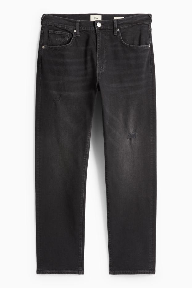 Men - Jeans - denim-dark gray