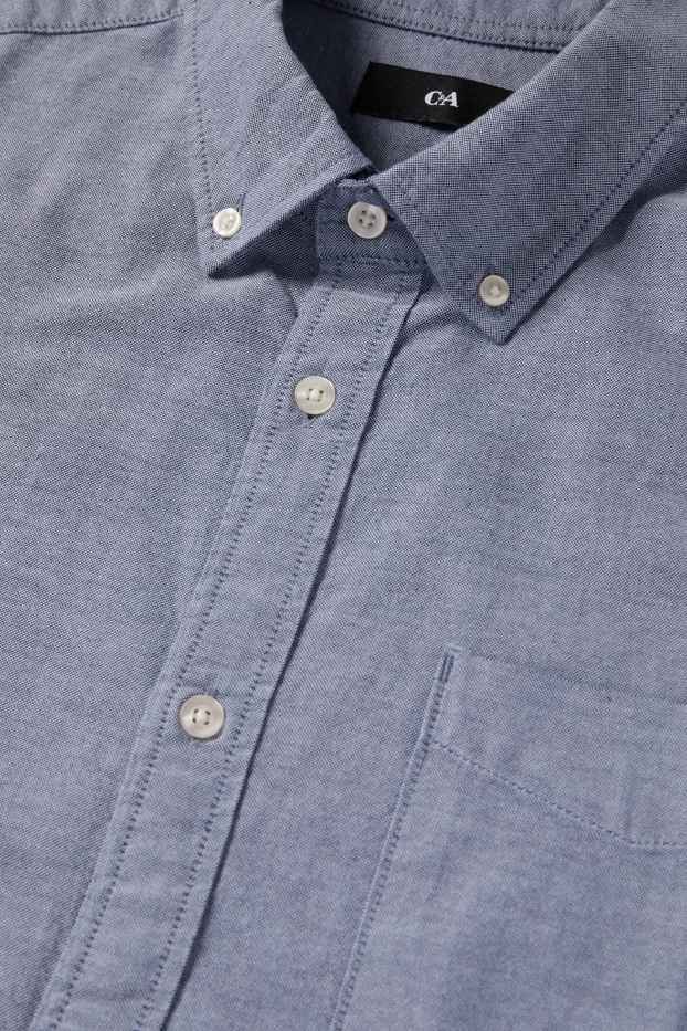 Home - Camisa - regular fit - button-down - blau